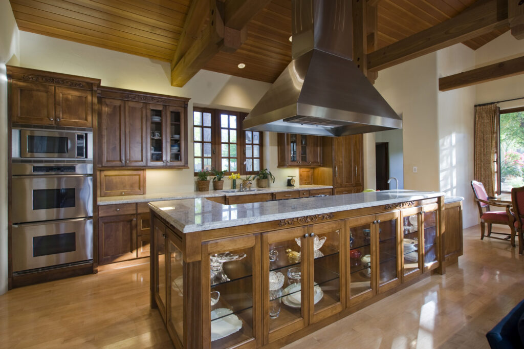 kitchen with different appliances